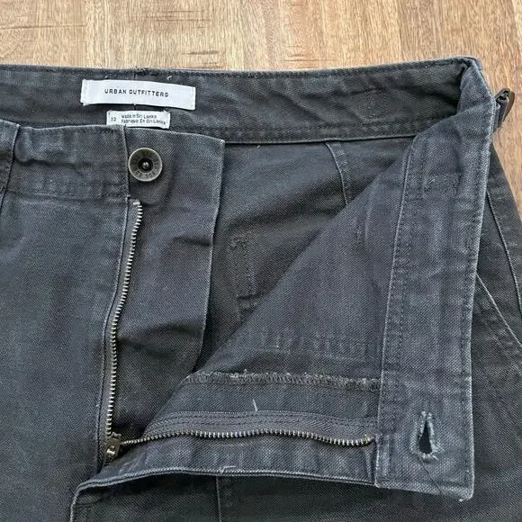 Urban Outfitters Canvas Utility Pants Mens 32x29 Carpenter Buckle Workwear Cargo - Picture 8 of 16